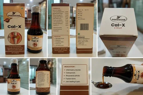 Pradiksha Cal-x Syrup (Calcium Syrup) for Bones